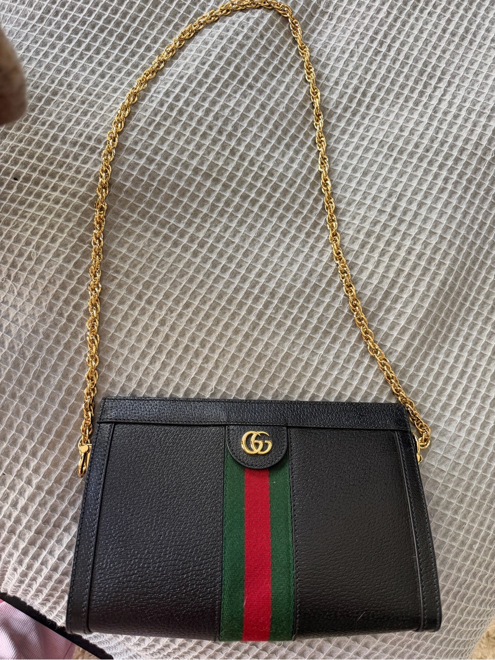Gucci Ophidia Black Leather
